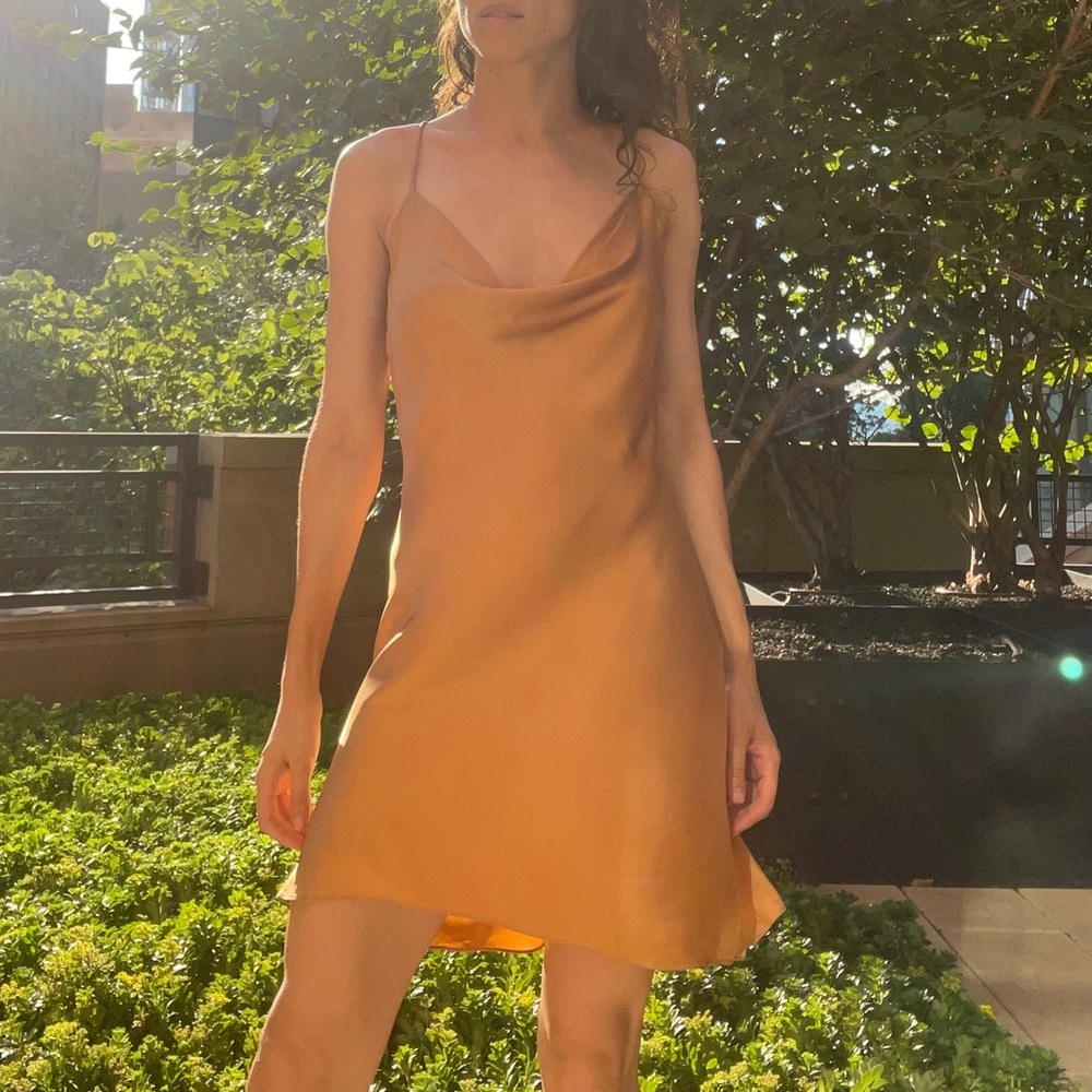 SOLD Aritzia short slip dress